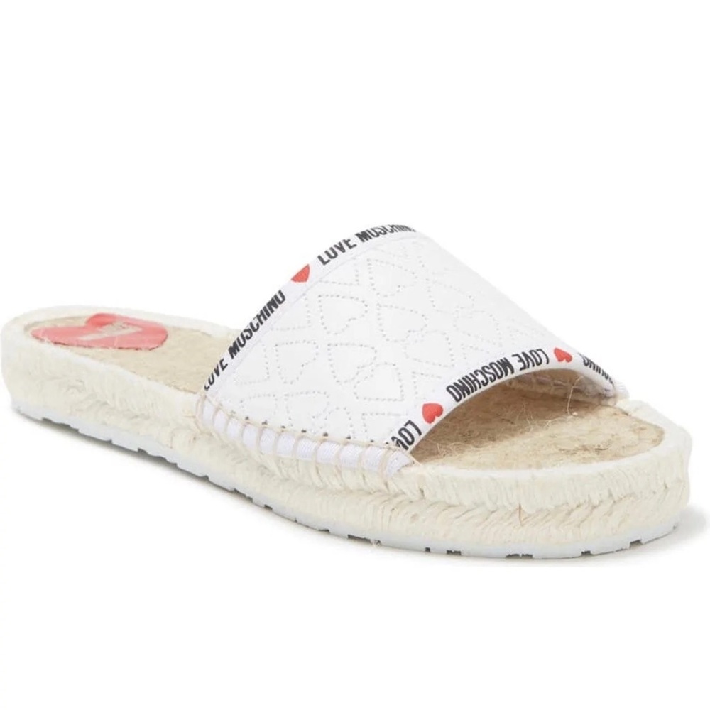 LOVE MOSCHINO ESPADRILLE SANDAL